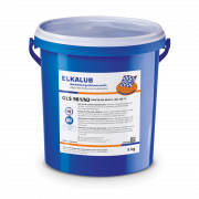 ELKALUB GLS 981/N2 Fett für die Lebens­mittel­industrie im blauen 5-kg-Eimer. Auf dem Etikett sind ein NSF- und ein H1-zertifiziert-Logo aufgedruckt.